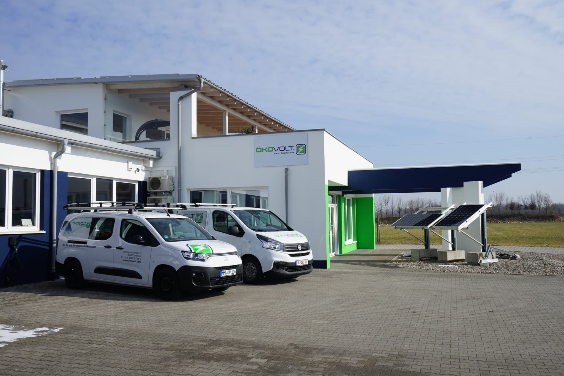 Zentrale von Ökovolt Deutschland in Türkheim (Bayern)